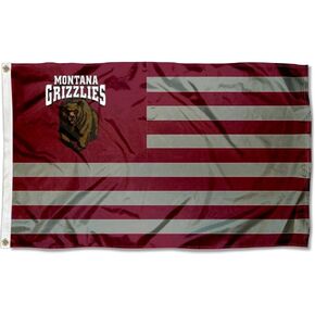College Flags & Banners Co. Montana Grizzlies Stars and Stripes Nation Flag