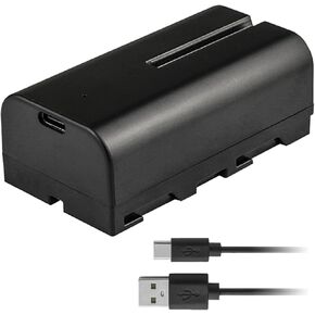 Kastar NP-F570T USB-C Battery 1-Pack Replacement for Sony CCD-TRV85 CCD-TRV86 CCD-TRV87 CCD-TRV88 CCD-TRV90 CCD-TRV91 CCD-TRV92 CCD-TRV93 CCD-TRV930 CCD-TRV94 CCD-TRV940 CCD-TRV95 CCD-TRV97 Camera