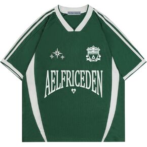 Aelfric Eden Oversized Tshirts for Men Graphic Tees Vintage T Shirts Short Sleeve Y2k Streetwear Shirts