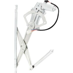 BOXI 748-226 Front Driver Side Window Regulator with Motor Fits for Toyota Sequoia 2010-2018 / for Tundra 2007-2018 / Steel/Silvery/AM-1151364418