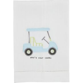 Mud Pie Golf Cart Towel; 21" x 14"