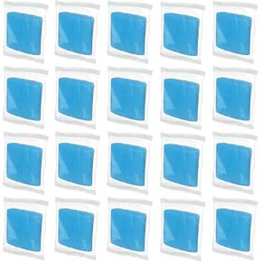 20pcs Detailing Clay Bar, Blue Vehicle Medium Clay Bar Auto Magic Clay Bars Kit Wash Bar Lubricant with Washing and Adsorption Capacity for Glass Cleaning Car Detailing Clean Car Wash