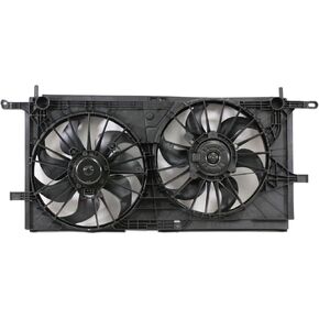 OE Replacement Dual Radiator and Condenser Fan Assembly CHEVROLET VENTURE 2001-2005