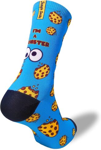 Funny Sport Socks for Crossfit, Running, Cycling, Gym, MTB - Colorful Long Socks for Men Women. in Saudi Arabia