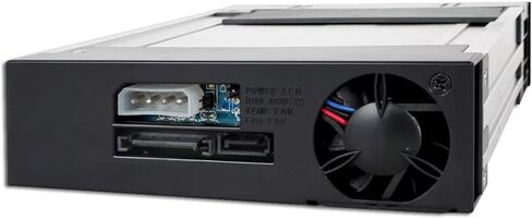 ICY DOCK حجم داخلي صغير الحجم 5.25 بوصة حامل SATA 3.5 بوصة HDD in Kuwait