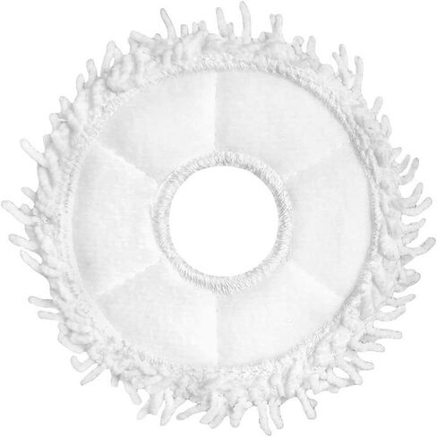 Vacuum Cleaner Replacement Parts 4 Cleaner Mop Pads Cloth + 2 Mop Holder for Dreametech W10 Pro W10 Robot Vacuum Cleaner in Saudi Arabia