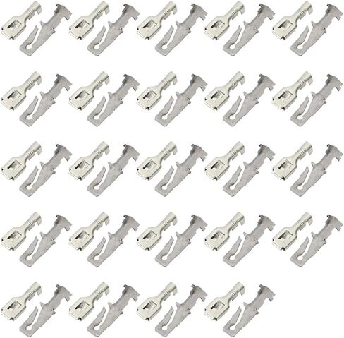 AUTOVIC 48pcs Male Female 14-16 AWG Gauge Wiring Harness Terminal Crimp Connectors for Dodge Ply-mouth Mo-par in Saudi Arabia