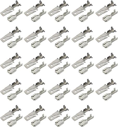 AUTOVIC 48pcs Male Female 14-16 AWG Gauge Wiring Harness Terminal Crimp Connectors for Dodge Ply-mouth Mo-par in Saudi Arabia