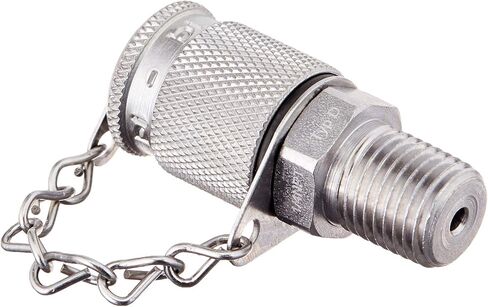 DP2404-04 Steel Test Coupling with Protective Cap, 1/4" NPT in Saudi Arabia