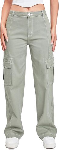YMI Jeans Women's Cargo Pants with Front Seam in Saudi Arabia