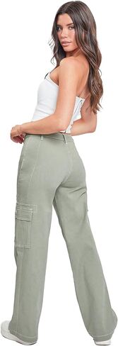 YMI Jeans Women's Cargo Pants with Front Seam in Saudi Arabia