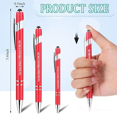 50 قطعة من الأقلام الملهمة بكميات كبيرة، أقلام حبر جاف مضحكة، أقلام حبر سوداء، هدايا تقدير الموظفين، هدايا الكنيسة الدينية المسيحية لزملاء العمل والنساء والرجال والممرضات والمدرسين والطلاب والمعلمين in Kuwait