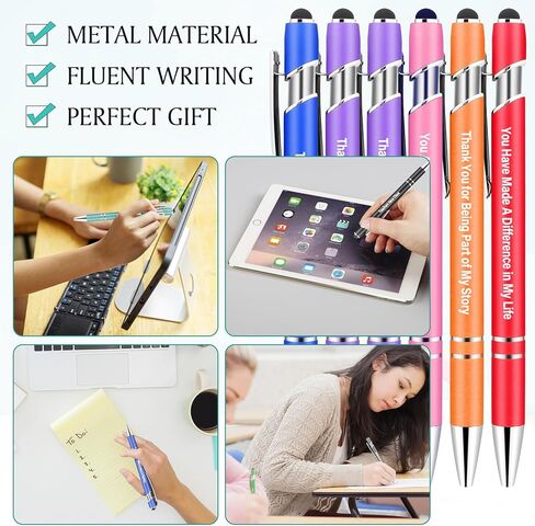 50 قطعة من الأقلام الملهمة بكميات كبيرة، أقلام حبر جاف مضحكة، أقلام حبر سوداء، هدايا تقدير الموظفين، هدايا الكنيسة الدينية المسيحية لزملاء العمل والنساء والرجال والممرضات والمدرسين والطلاب والمعلمين in Kuwait