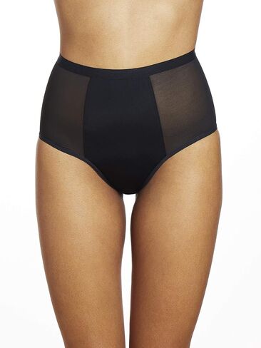 Thinx Hi-Waist Postpartum Underwear | Menstrual Underwear | Absorbent Period Underwear for Women | Period Panties | Super Absorbency Black in Saudi Arabia