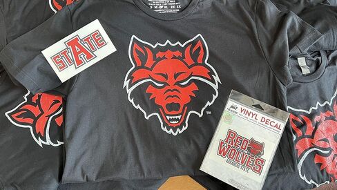 Premium NCAA Cotton Polyester Blend Collegiate T-Shirts in Kuwait