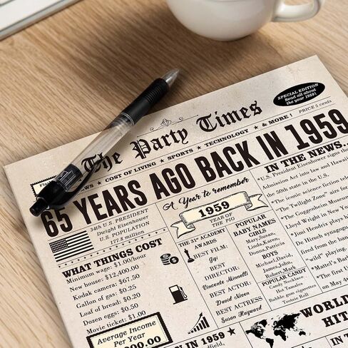 Ziwenhu Vintage 30th Birthday Card Decorations for Men Women,Funny 30 Years Old Birthday Gifts for Husbands Wife or Dad Mom,Jumbo 30th Birthday Card for Her or Him,Back in 1994 in Saudi Arabia