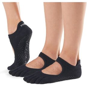 toesox Bellarina Full Toe Multi Pack - Grip Non-Slip Toe Socks for Pilates, Barre, Yoga, Ballet