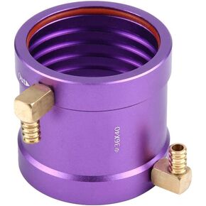 RC Water Cooling Jacket, Metal RC Motor Water-Cooled Jacket Kit for 3650/3660 RC Boat Ship Motor Remote Control Accessory Part