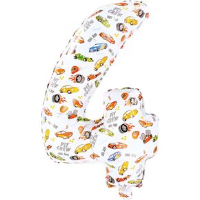 Large 26"" Race Car Number Foil Balloon - Kids Party Balloons - Numbers 1-6 Available - Themed Birthday Decorations Party Supplies for Boys Girls (Number 1)