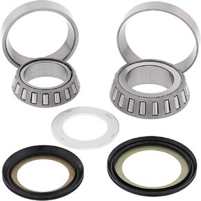 All Balls Racing 22-1042 Steering Bearing Kit Compatible With/Replacement For Suzuki DR 100 1983-1990, DR 125 1982-1984, DR-Z 70 2008