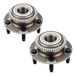Torchbeam 513115 Front Wheel Bearing Hub Assembly for 1994-2004 Mustang, 5 Lugs w/ABS 2pcs