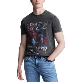 Buffalo David Bitton Men's Short Sleeve Americana Tee