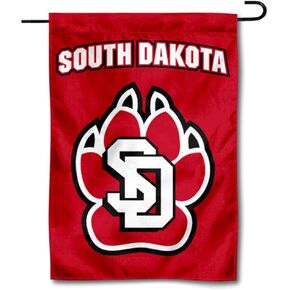South Dakota Coyotes Garden Flag and Yard Banner