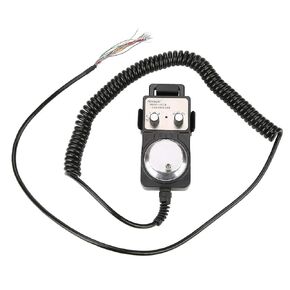 Universal 4 Axis CNC Electronic Handwheel,5V Manual Pulse Generator,with Emergency Stop Switch, High Insulation Strength and Anti-Oil Seal,for CNC Machine Tool, Printing Machinery