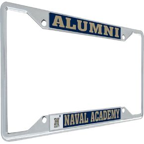 Desert Cactus United States Naval Academy Metal License Plate Frame Midshipmen Navy USNA for Front or Back of Car Officially Licensed (Alumni)