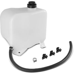 A-Premium Engine Coolant Overflow Recovery Expansion Tank with Cap Compatible with Chevy GMC GM Vehicles - 1981-1987 CK Series, 1988-1991 RV Pickups, Blazer, Suburban, full size trucks