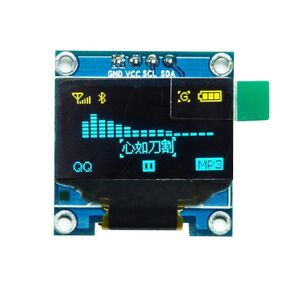 0.96" SSD1306 I2C IIC OLED LCD Display 128X64 OLED for 51 STM34 Arduino Raspberry Pi Yellow Blue Font