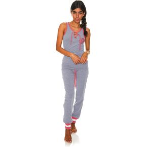 U.S. Polo Assn. Womens Short Sleeve Shirt and Pajama Pants with Pockets Lounge Sleepwear Set