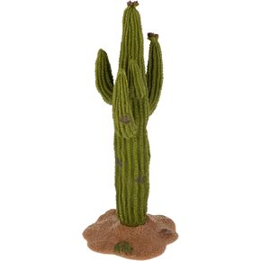 ARTIBETTER Cactus Figurine Resin Cactus Decor Miniature Cactus Sculpture Succulents Cactus Plant Model Artificial Cactus Desktop Collectible Statue Home Modern Decor