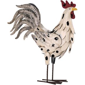 Sunset Vista Designs Sculpture White Rooster
