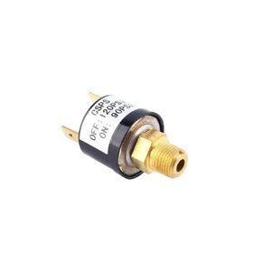 90-120 PSI Air Compressor Pressure Switch, AC 110-220V DC 6-36V, Pressure Control Switch Valve Heavy Duty