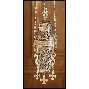 ORNATE HANGING INCENSE BURNER