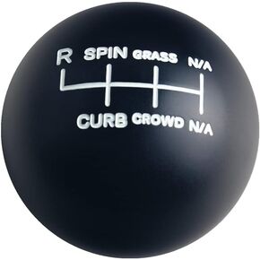DEWHEL Crowd Wrecker Shift Knob for 6 Speed Short Throw Shifter Lever Selector Heavy Weighed Aluminum M10X1.5 M12X1.25 M10X1.25 M8X1.25 Adapter Thread (Reverse on Top Left)