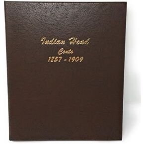 Dansco US Flying Eagle and Indian Head Cent Coin Album 1857 - 1909 #7101