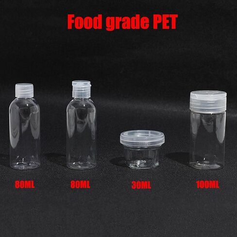 9Pc Salt & Pepper Shaker Sets -Travel Spice Kit Spice Containers for Camping Portable Spice Kit Camping Salt Pepper Shakers Camping Spice Containers Seasoning Storage with Bag [7-10 Days Logistics] in Saudi Arabia