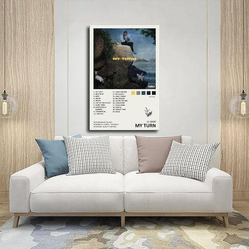 YTGMO Heartbreak Music Album Cover Signed Limited Poster Canvas Poster Bedroom Decor Sports Landscape Office Room Decor Gift Unframe:12x18inch(30x45cm) in Saudi Arabia