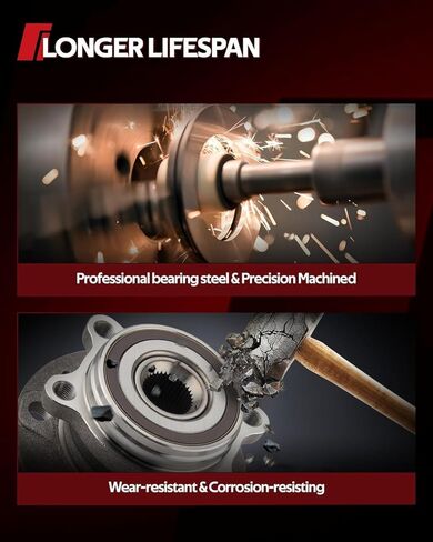 Torchbeam Front Wheel Hub Bearing Assembly, 515066 for Armada 2005-2007, Pathfinder 2004, Pathfinder Armada, QX56, Titan, Wheel Bearing 6 Lugs in Kuwait