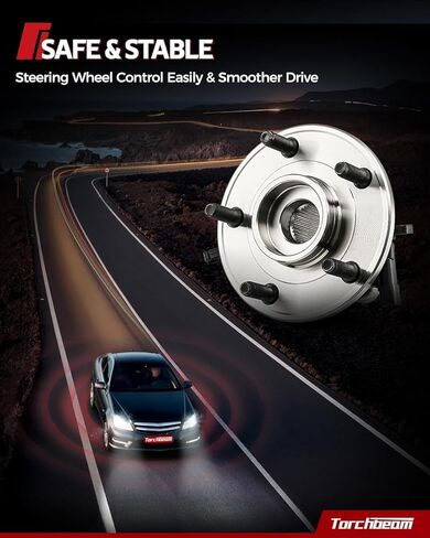 Torchbeam Front Wheel Hub Bearing Assembly, 515066 for Armada 2005-2007, Pathfinder 2004, Pathfinder Armada, QX56, Titan, Wheel Bearing 6 Lugs in Kuwait