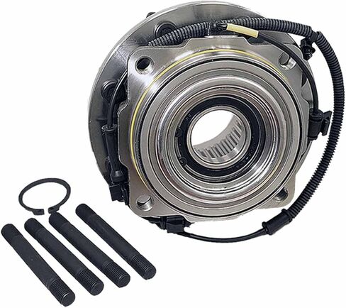 515081 محمل العجلة الأمامية الممتازة ومجموعة المحور لـ F-250 Super Duty | F-350 سوبر ديوتي SRW | السنوات 2005 2006 2007 2008 2009 2010 | لموديلات الدفع الرباعي 4x4 | 8 العروة مع ABS in Kuwait