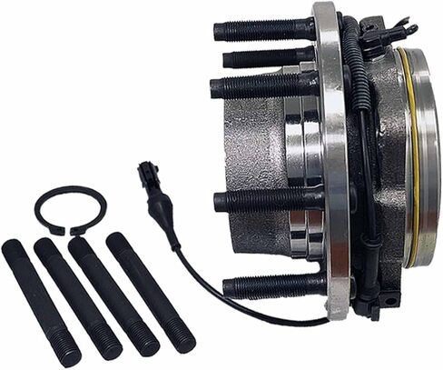 515081 محمل العجلة الأمامية الممتازة ومجموعة المحور لـ F-250 Super Duty | F-350 سوبر ديوتي SRW | السنوات 2005 2006 2007 2008 2009 2010 | لموديلات الدفع الرباعي 4x4 | 8 العروة مع ABS in Kuwait