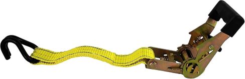 HFS(R) 4PC 1-1/2" x 15 ft Heavy Duty Ratchet Cargo Tie Down Straps 3000lbs Dual J-Hooks in Kuwait