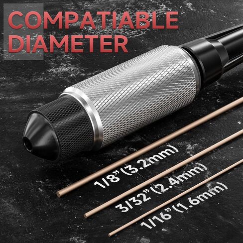 YESWELDER TIG التنغستن دليل مبراة حامل لحام التنغستن البولندية القابض 1/16 ''3/32'' 1/8 ''TSH-01 in Saudi Arabia