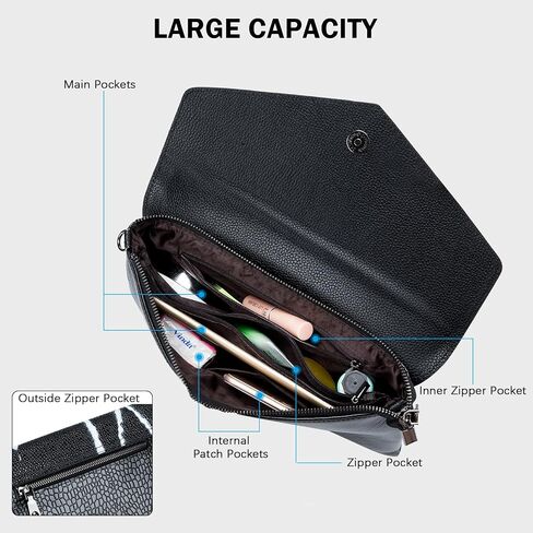 حقيبة يد بمقبض للسوار من imeetu ومحفظة صغيرة من الجلد وحقائب كتف للنساء in Kuwait