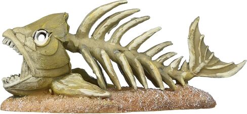 Penn Plax Zombie Fish Aquarium Ornament, 7.2 by 3.5 by 3-Inch in Saudi Arabia