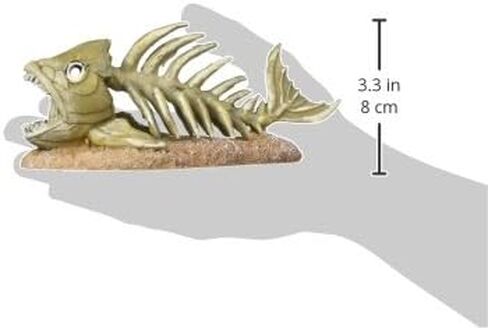 Penn Plax Zombie Fish Aquarium Ornament, 7.2 by 3.5 by 3-Inch in Saudi Arabia