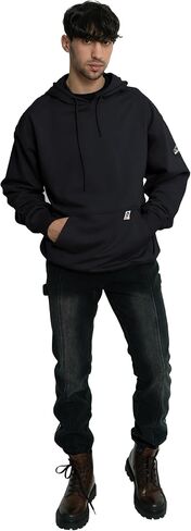 VANDISI FR Hoodies for Men 7.5oz 100% Cotton FR Sweatshirt NFPA2112 CAT2 Light Weight Flame Resistant Pullover in Kuwait